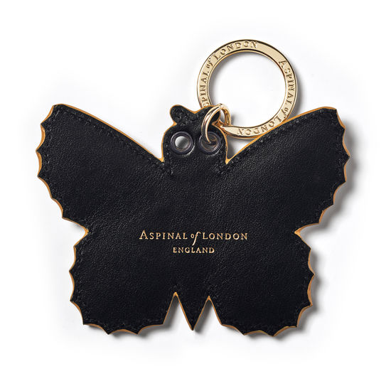 Butterfly Keyring in Smooth Meadow from Aspinal of London