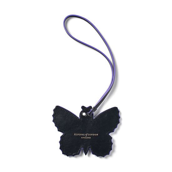 Butterfly Charm in Smooth English Lavender from Aspinal of London