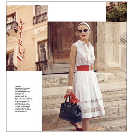 Brook Street Bag in Black Lizard from Aspinal of London