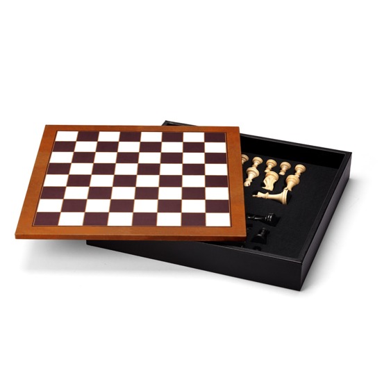 Chess Set in Camel from Aspinal of London