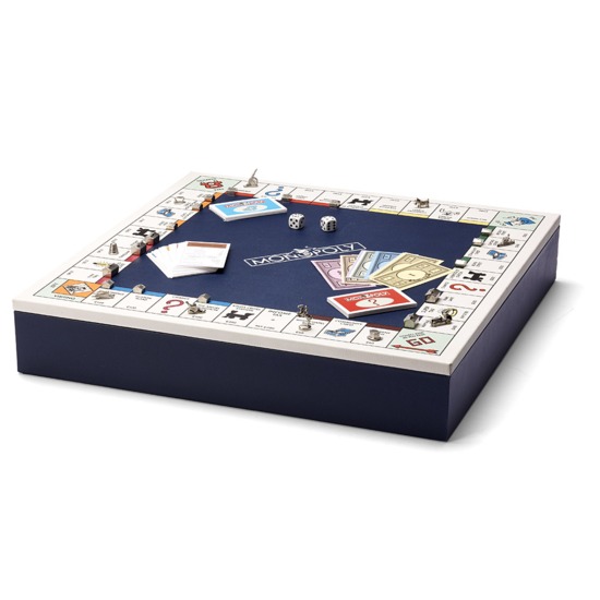 Monopoly Set in Navy & Cream from Aspinal of London