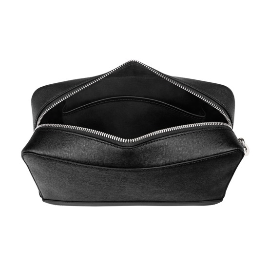 Anderson Man Clutch in Black Saffiano from Aspinal of London