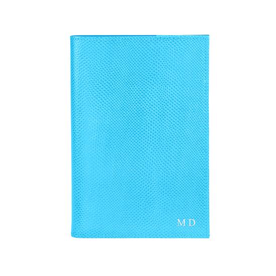A5 Refillable Journal in Orange Lizard from Aspinal of London