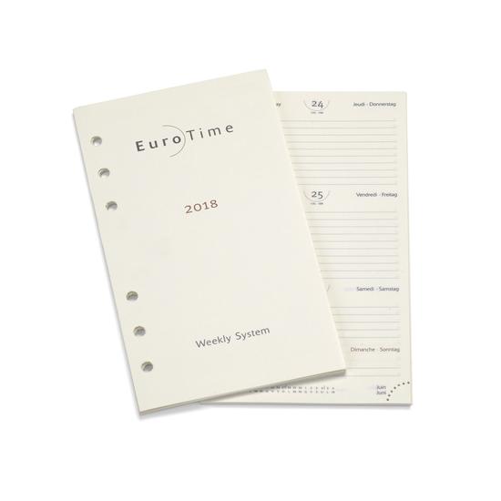 2018 Diary Insert for Bijou Personal Organiser from Aspinal of London