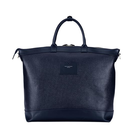 Anderson Tote in Navy Saffiano from Aspinal of London