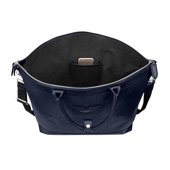 Anderson Tote in Navy Saffiano from Aspinal of London