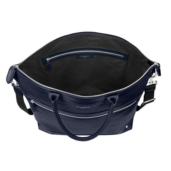 Anderson Tote in Navy Saffiano from Aspinal of London