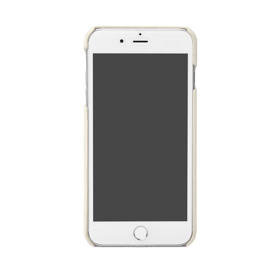 iPhone 7 Plus Leather Cover in Deep Shine Ivory Croc from Aspinal of London