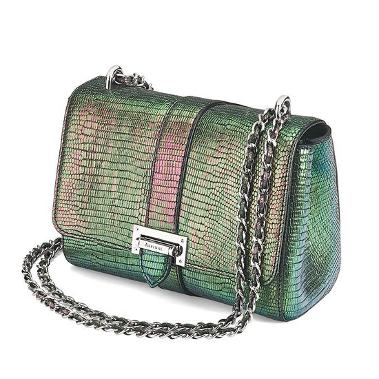 Small Lottie Bag in Iridescent Dragonfly from Aspinal of London