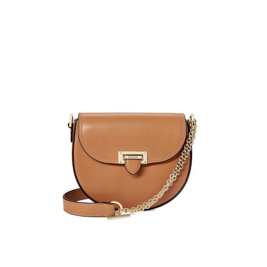 Portobello Bag in Smooth Natural Tan from Aspinal of London