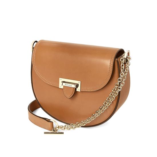 Portobello Bag in Smooth Natural Tan from Aspinal of London