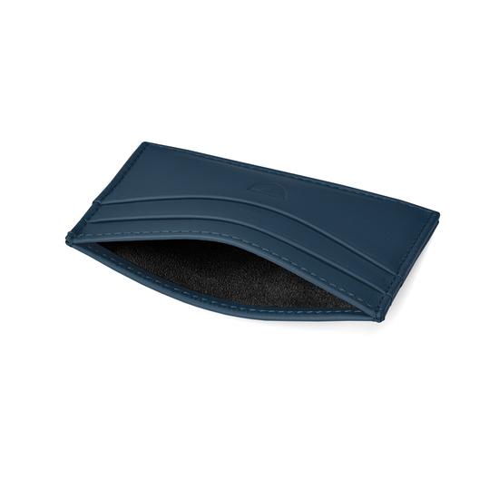 Slim Credit Card Case in Smooth Teal from Aspinal of London
