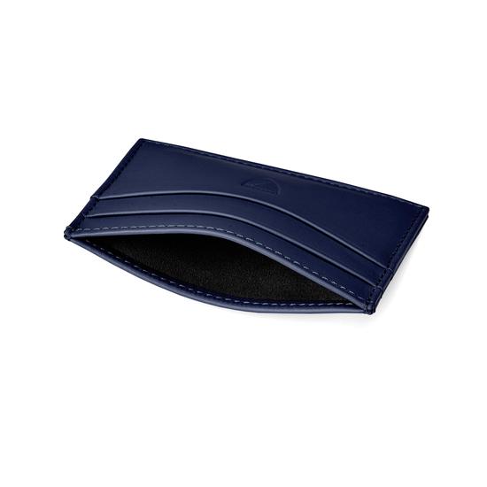 Slim Credit Card Case in Smooth Blue Moon from Aspinal of London