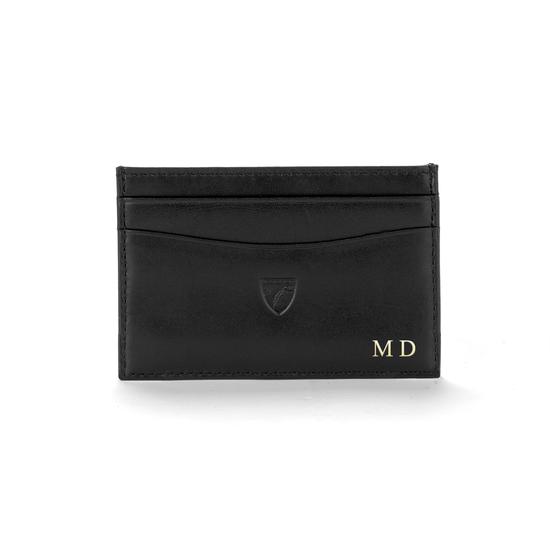 Slim Credit Card Case in Smooth Blue Moon from Aspinal of London