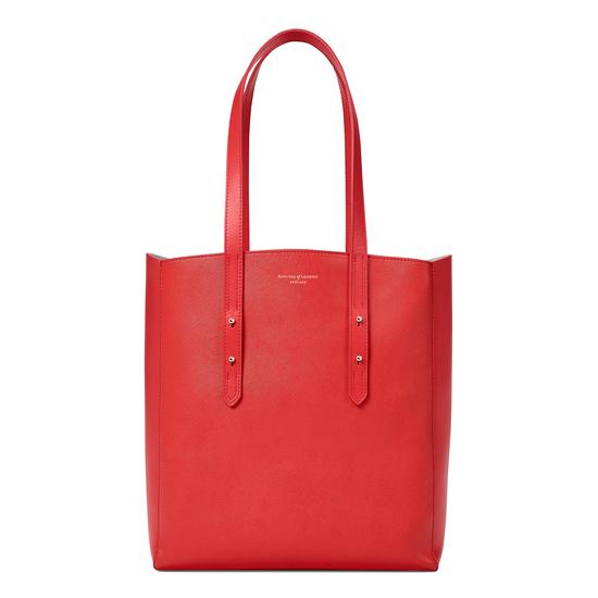 Essential Tote in Dahlia Saffiano from Aspinal of London