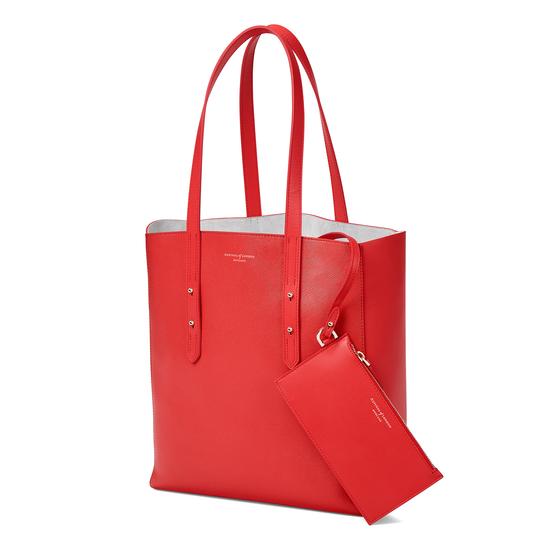 Essential Tote in Dahlia Saffiano from Aspinal of London