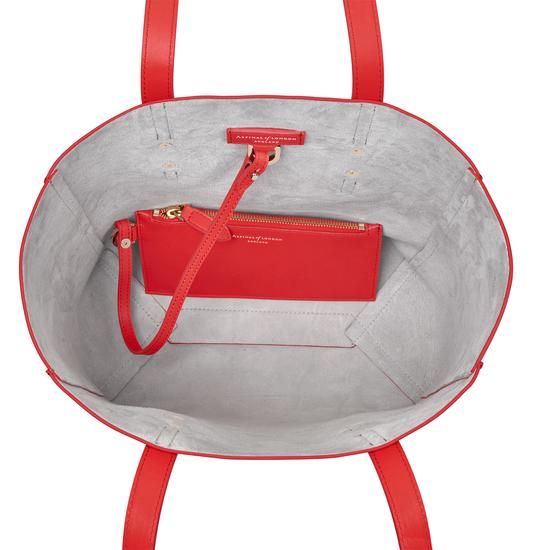 Essential Tote in Dahlia Saffiano from Aspinal of London