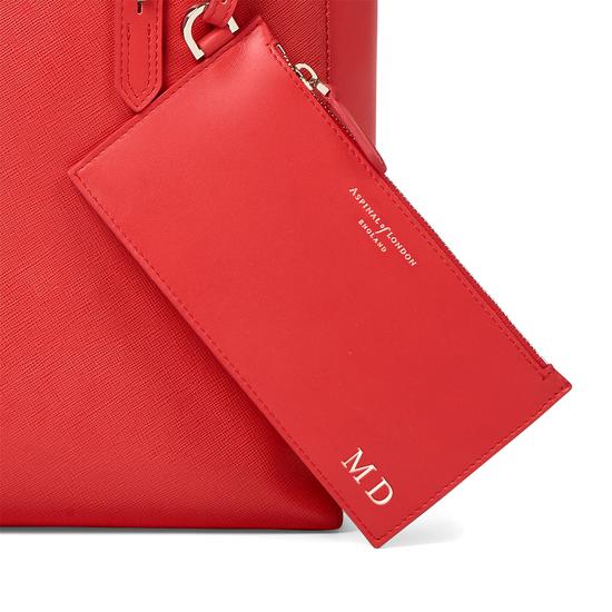Essential Tote in Dahlia Saffiano from Aspinal of London