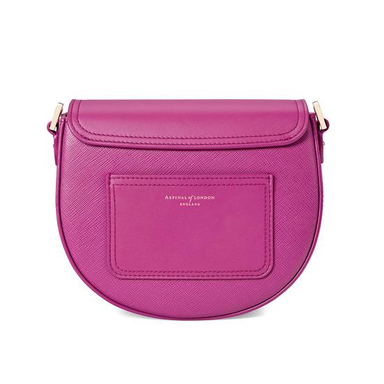 Portobello Bag in Orchid Saffiano from Aspinal of London