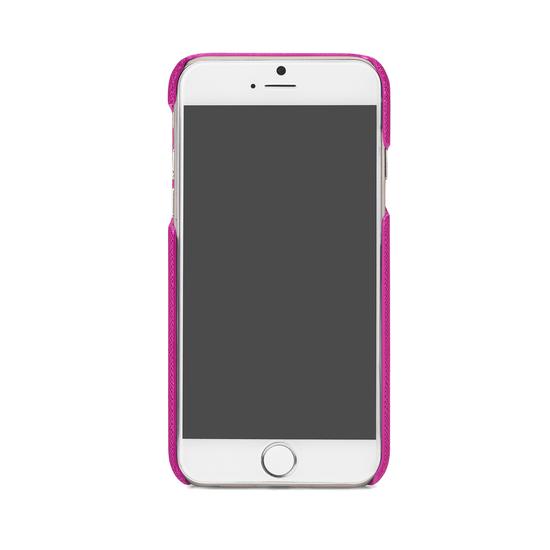 iPhone 7 Plus Leather Cover in Orchid Saffiano from Aspinal of London