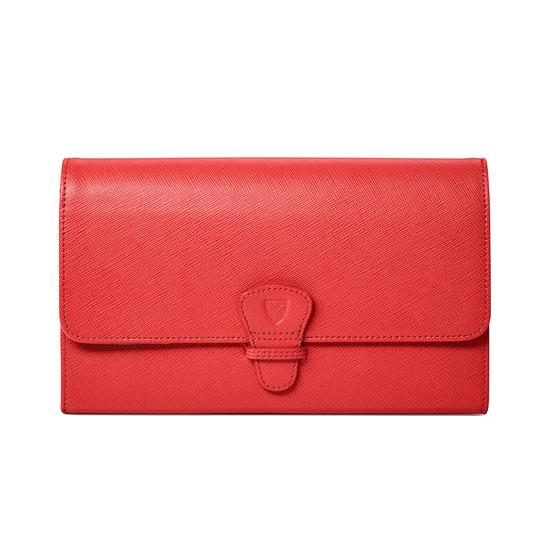 Classic Travel Collection in Dahlia Saffiano from Aspinal of London