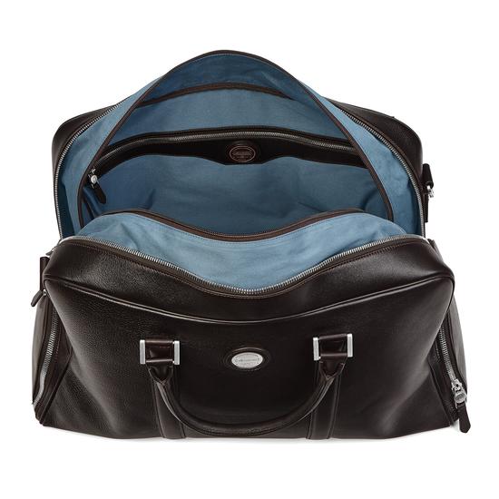 Aerodrome Long Weekender in Dark Brown Pebble from Aspinal of London