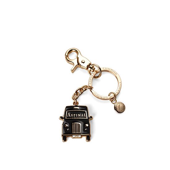 London Black Taxi Key Ring from Aspinal of London