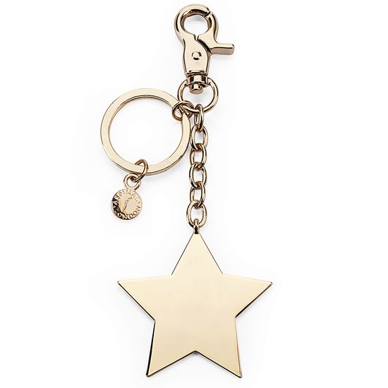 Gold Plated Star Handbag Charm & Keyring from Aspinal of London