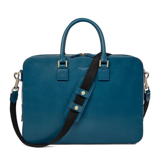 Small Mount Street Bag in Smooth Topaz from Aspinal of London