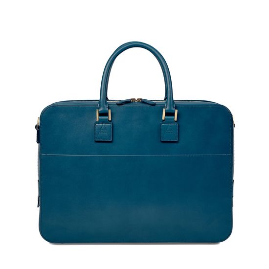 Small Mount Street Bag in Smooth Topaz from Aspinal of London