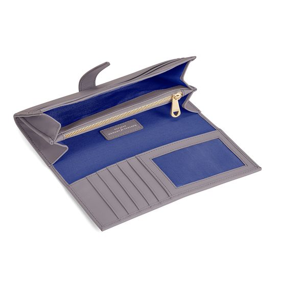 London Ladies Purse Wallet in Smooth Chanterelle from Aspinal of London