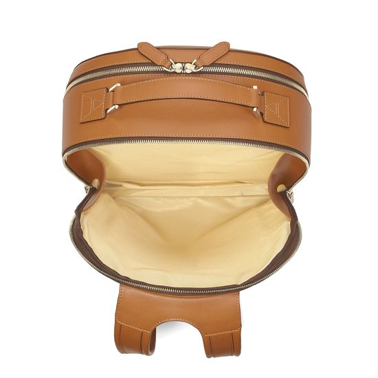 Large Mount Street Backpack in Smooth Tan from Aspinal of London