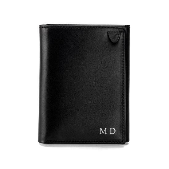 Trifold Wallet in Smooth Tan from Aspinal of London