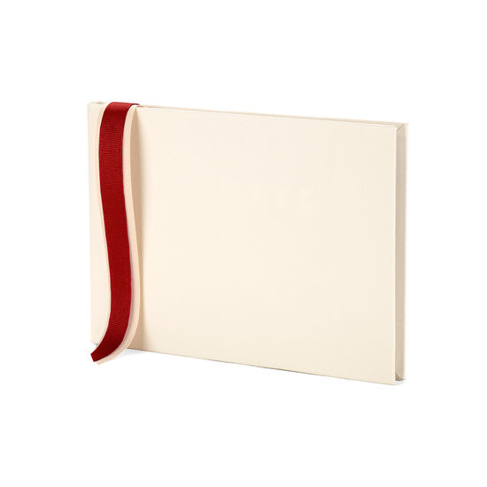 Pastel Guest Book in Ivory from Aspinal of London