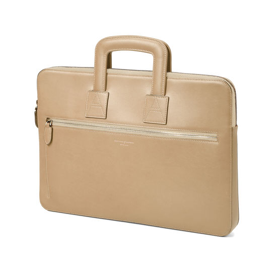 Connaught Document Case in Smooth Deer from Aspinal of London