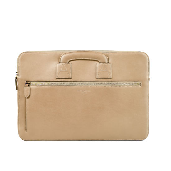 Connaught Document Case in Smooth Deer from Aspinal of London