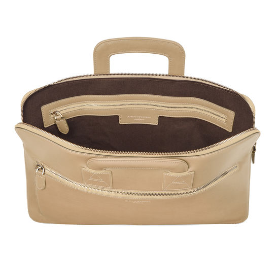 Connaught Document Case in Smooth Deer from Aspinal of London