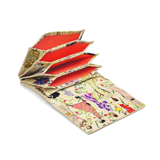 Giles x Aspinal (Accordion Card Holder - Girls Print) from Aspinal of London