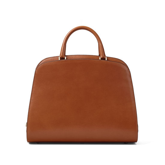 Giles x Aspinal (Hepburn Bag - Smooth Tan) from Aspinal of London