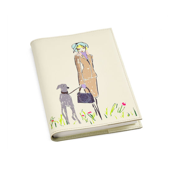 Giles x Aspinal (Refillable A5 Journal - Girl Print) from Aspinal of London