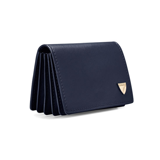 Smooth Credit Card Wallet Blue