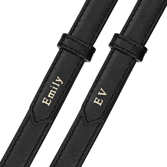 Mini Trunk Clutch in Deep Shine Ivory Small Croc & Camel Lizard with Zig Zag Strap from Aspinal of London