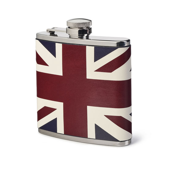 Brit 5oz Classic Hip Flask from Aspinal of London