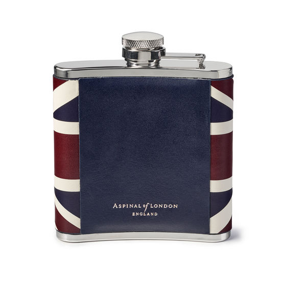 Brit 5oz Classic Hip Flask from Aspinal of London