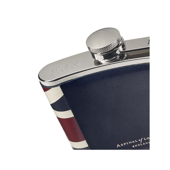 Brit 5oz Classic Hip Flask from Aspinal of London
